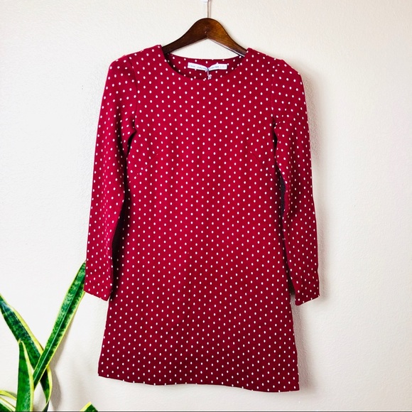 & other stories red polka dot dress